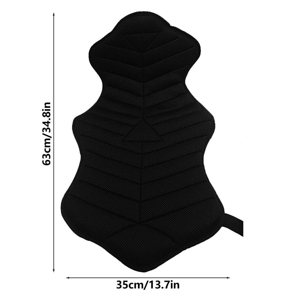 Motorcycle Air for Seat Pad Sunscreen Cooling Non-Slip Double Cushion Accessories Q