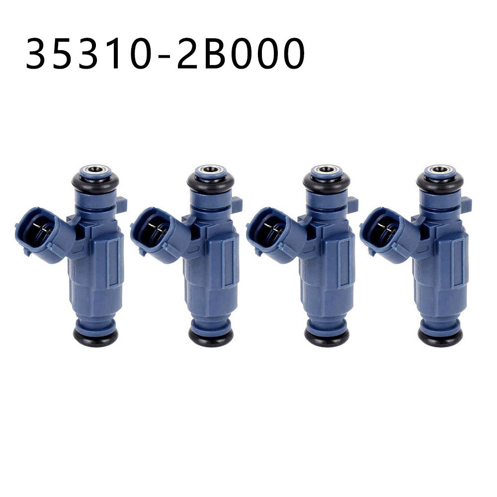 4Pcs 35310-2B000 353102B000 Fuel Injectors Compatible with 2009-2011 for Kia Soul
