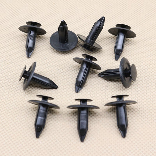 10-piece pack of push-type trunk lining clips for Mazda B46768AC302