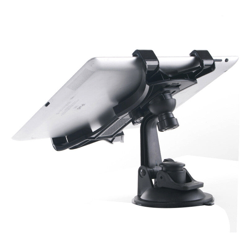Black car windshield mount, suction cup mount, cradle type, suitable for 7-10 tablets - n