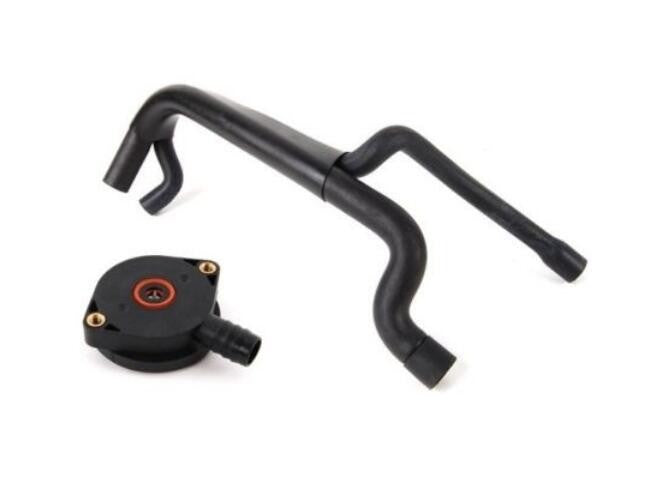 1 Piece Engine Crankcase Breather Valve & Hose for E36 E46 316i 316Ci 318i v