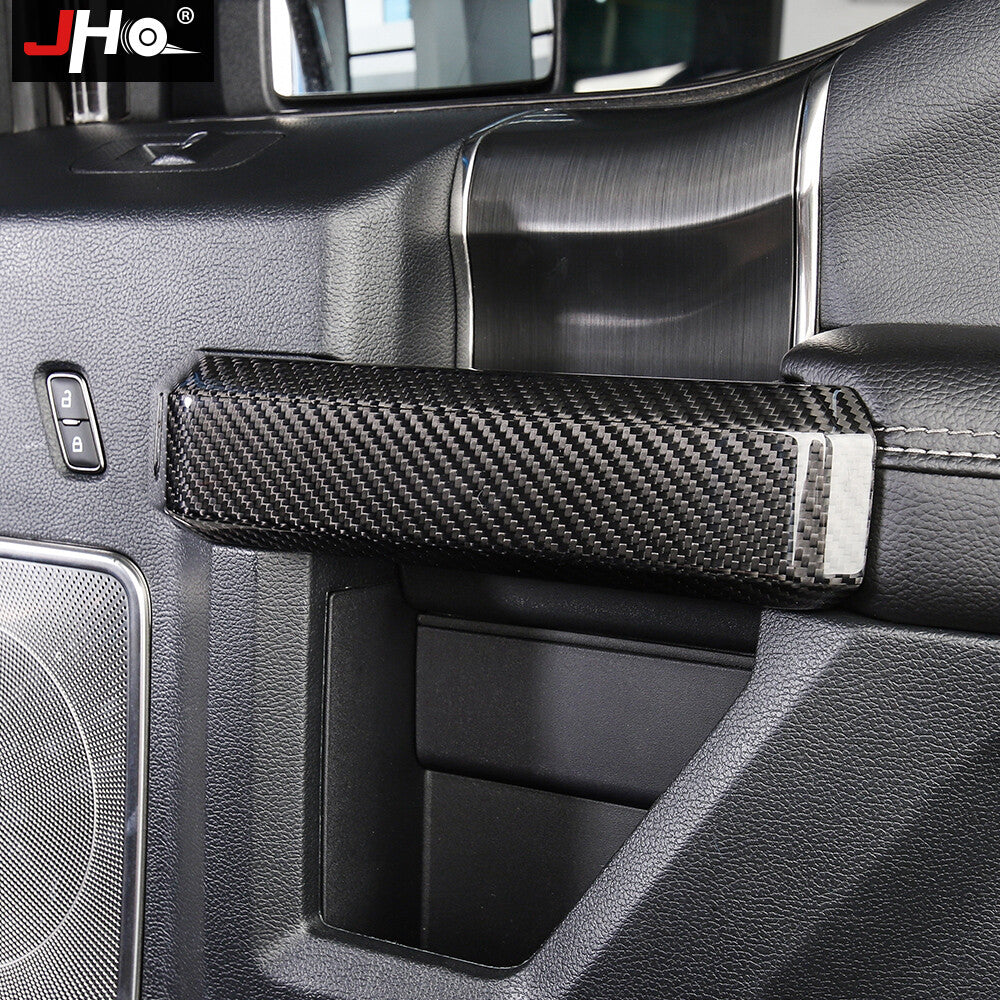 Real Carbon Fiber Interior Inside Door Handle Cover for Ford F150 /LTD