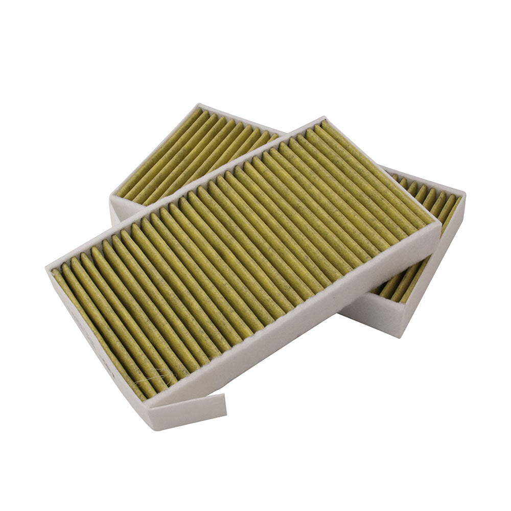 Cabin Air Filter Set (2) for Tesla for Model 3 Model Y (2017-2019) Activated Carbon Q