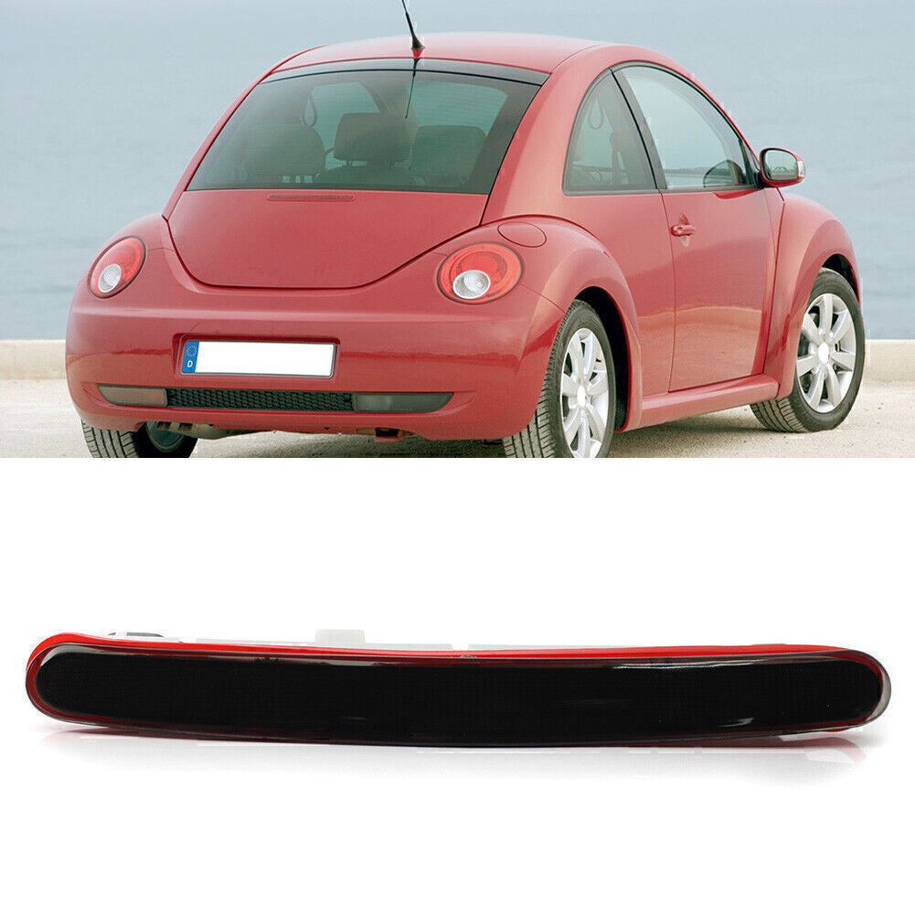 Black High Mounted 3rd Third Brake Light Lamp for Volkswagen Beetle 1998-2010