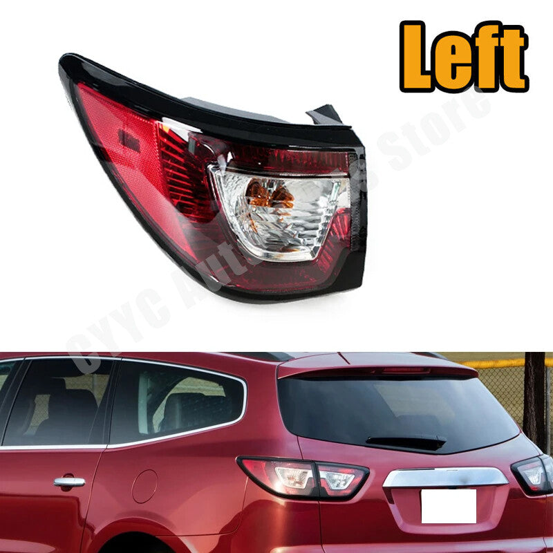 Left for Chevrolet Traverse 2013-2017 Outer Tail Light Stop Turn Signal Lamp