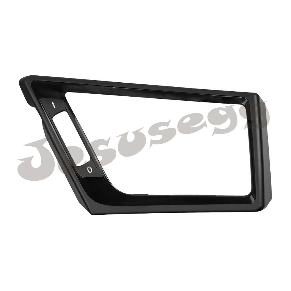Right Dashboard Air AC Vent Outlet Trim Cover for BMW E84 X1 10-15 Glossy Black Q