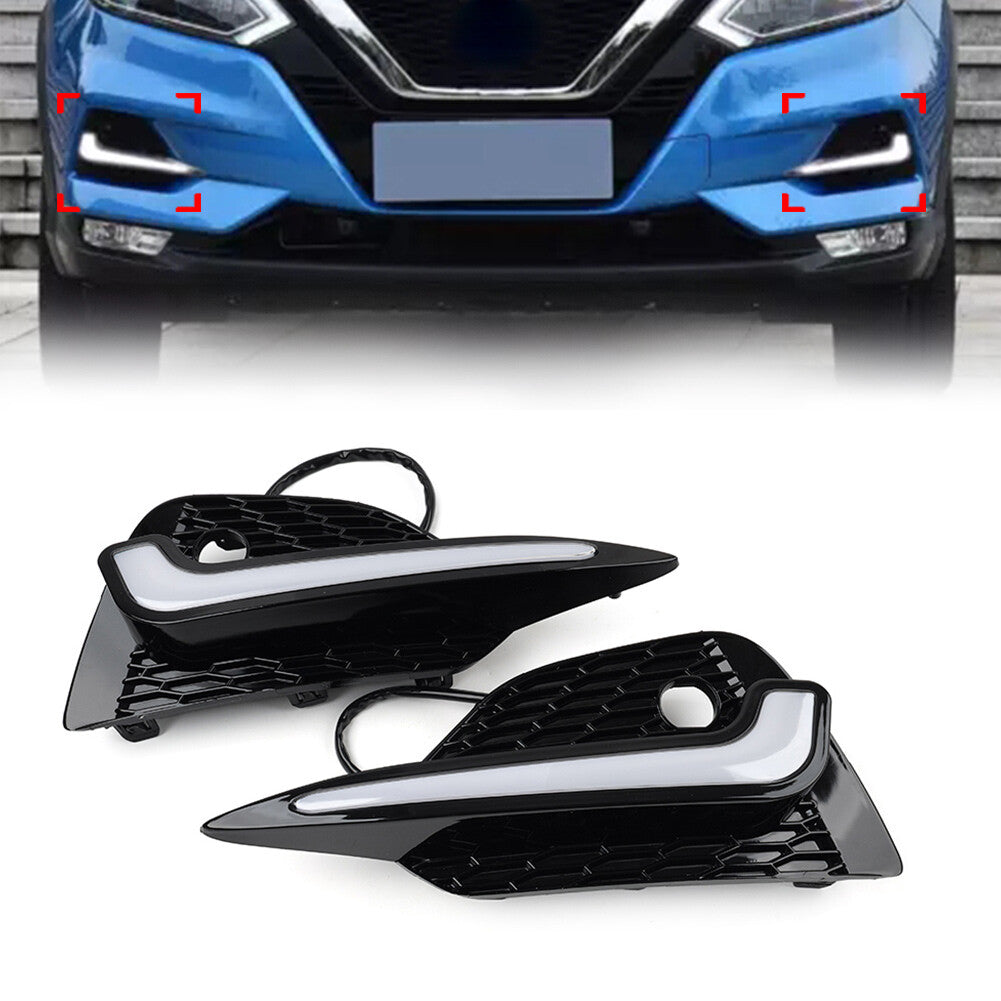 Daytime Running Light Turn Signal Lamp for Nissan Qashqai Rogue Sport
