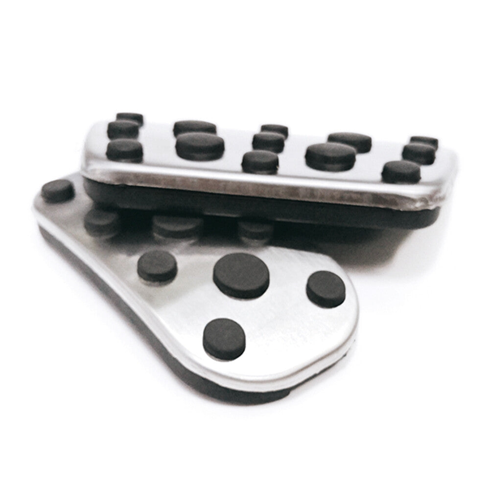 Stainless Steel Brake Gas Pedals Cover for Toyota for Land Cruiser Prado LC150 10-22 Q