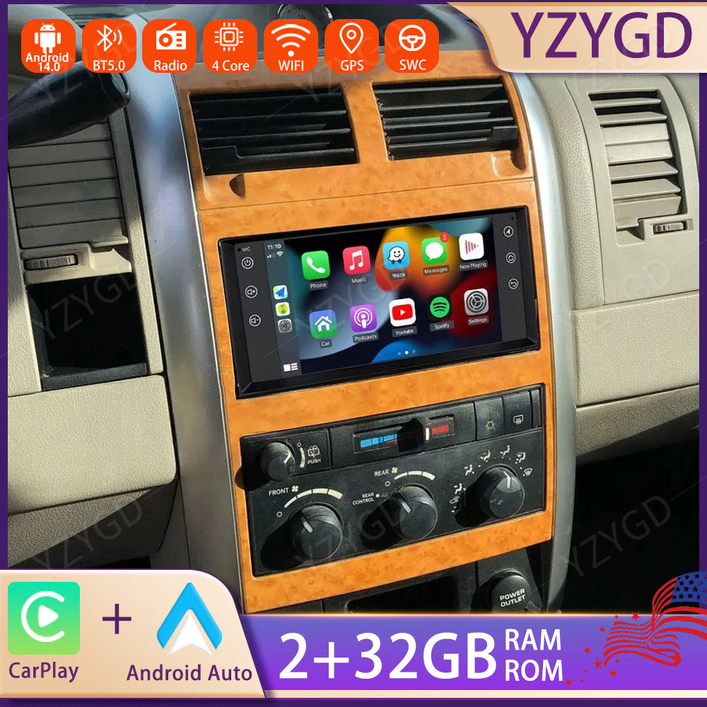 7 for Dodge Durango 2004-2010 Android Auto Carplay Car Stereo Radio GPS WIFI