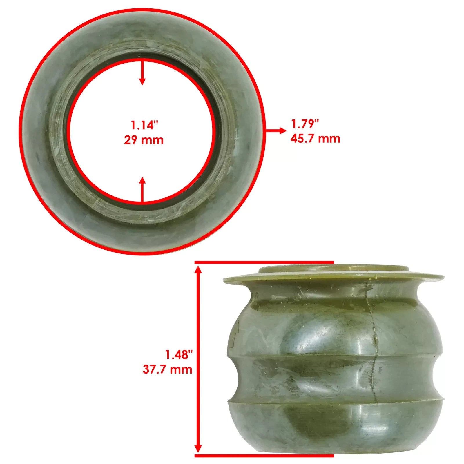 Steering Bushing for Honda TRX300 TRX300FW Fourtrax 300 1988-2000/ 53221-HC4-004 Q