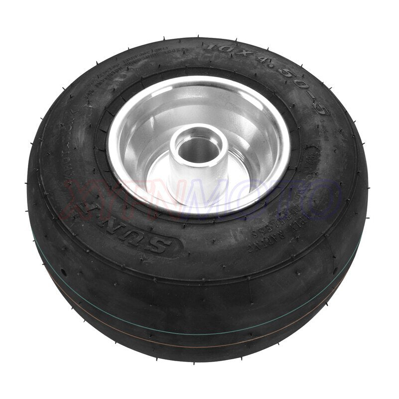 Go Kart Tire Front Wheel 10x4.50-5 Rear Wheel 11x7.10-5 Drift Go Kart Vacuum
