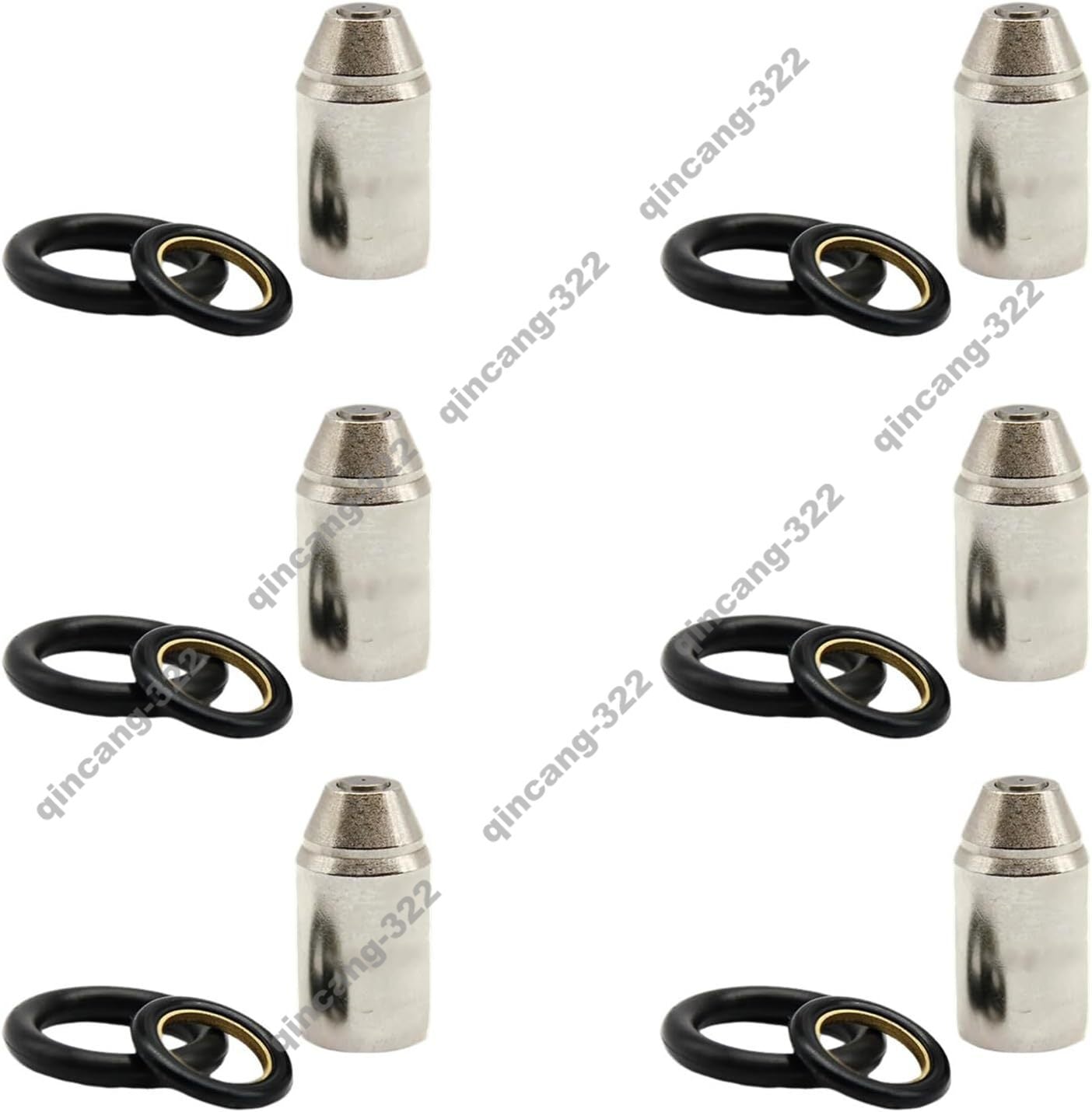 6Pcs Fuel Injector Nozzle 8N-1831 for Caterpillar CAT Engine D353C Tractor 824B