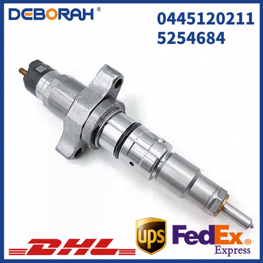 New Quality Diesel Common Rail Fuel Injector 0445120211 5254684 For 5.9L