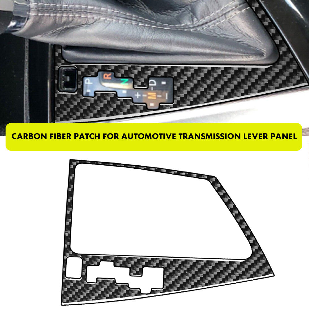 Carbon fiber trim for car gear shift cover suitable for 2014-2018 for Corolla Levin. n