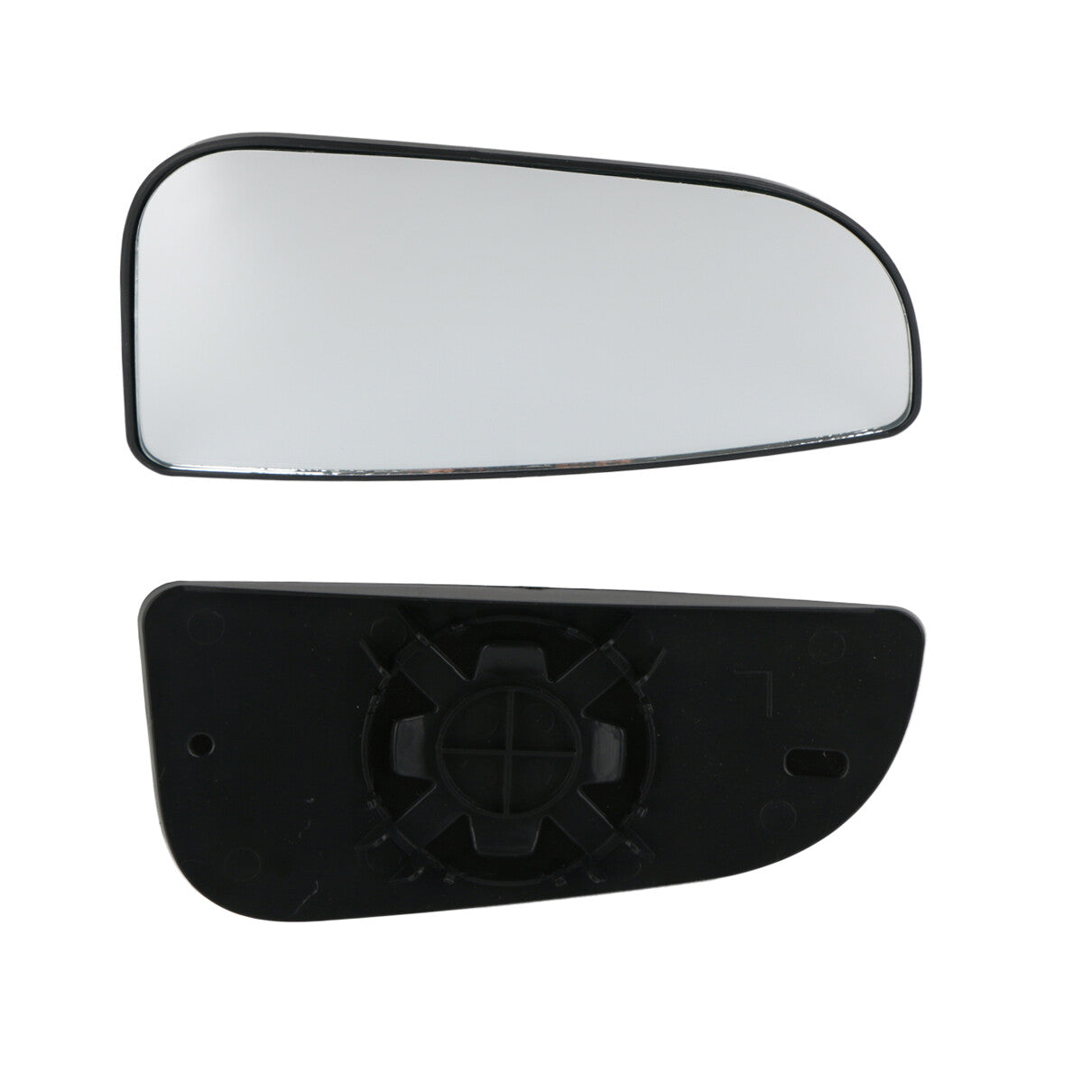 2-piece rearview mirror under-view glass for Dodge for Ram 1500 2500 3500 L+R