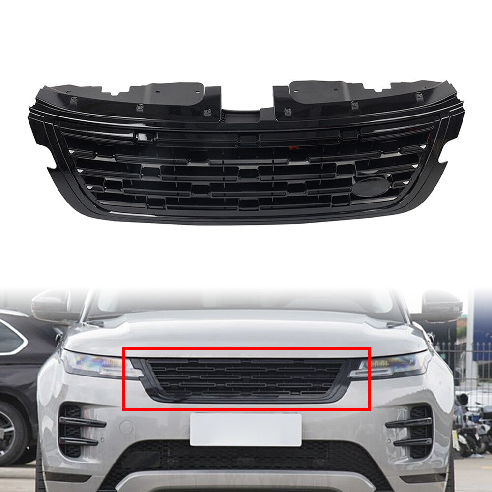 Front Bumper Radiator Mesh Grille for Land Rover for Range Rover Evoque 2023-25 25