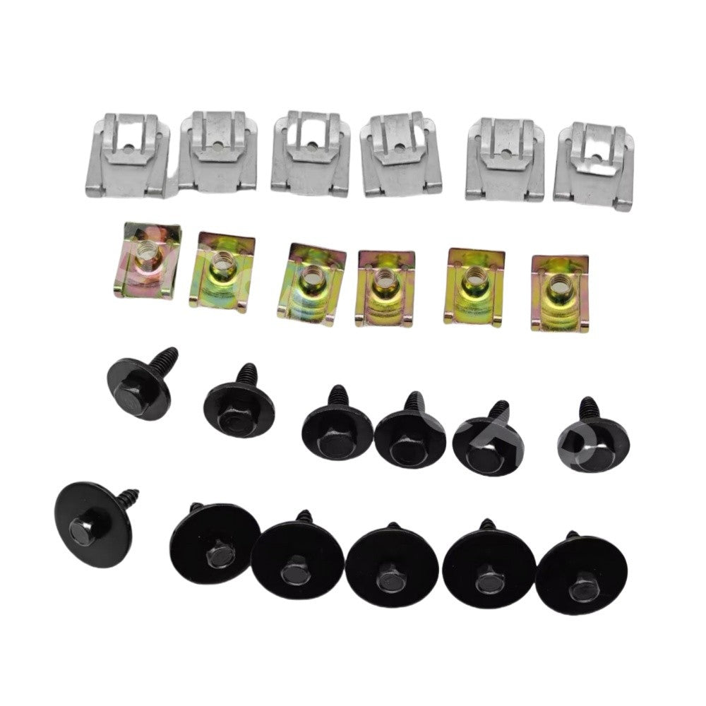 Fit for Mercedes for Benz C-Class W204 Saloon 2007-2014 Under Engine Cover Screws Q