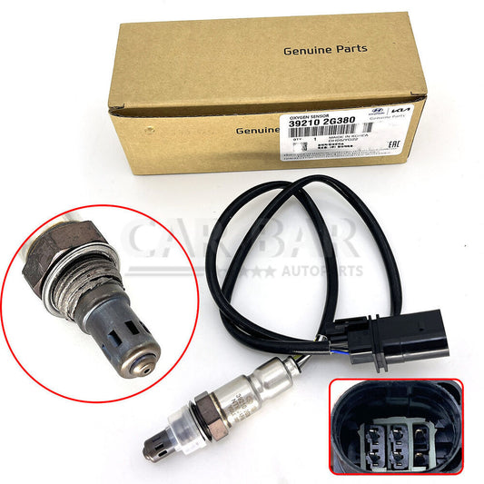 equipment manufacturer upstream oxygen sensor 39210-2G380 for Hyundai for Tucson for Genesis and for Kia Sportage.