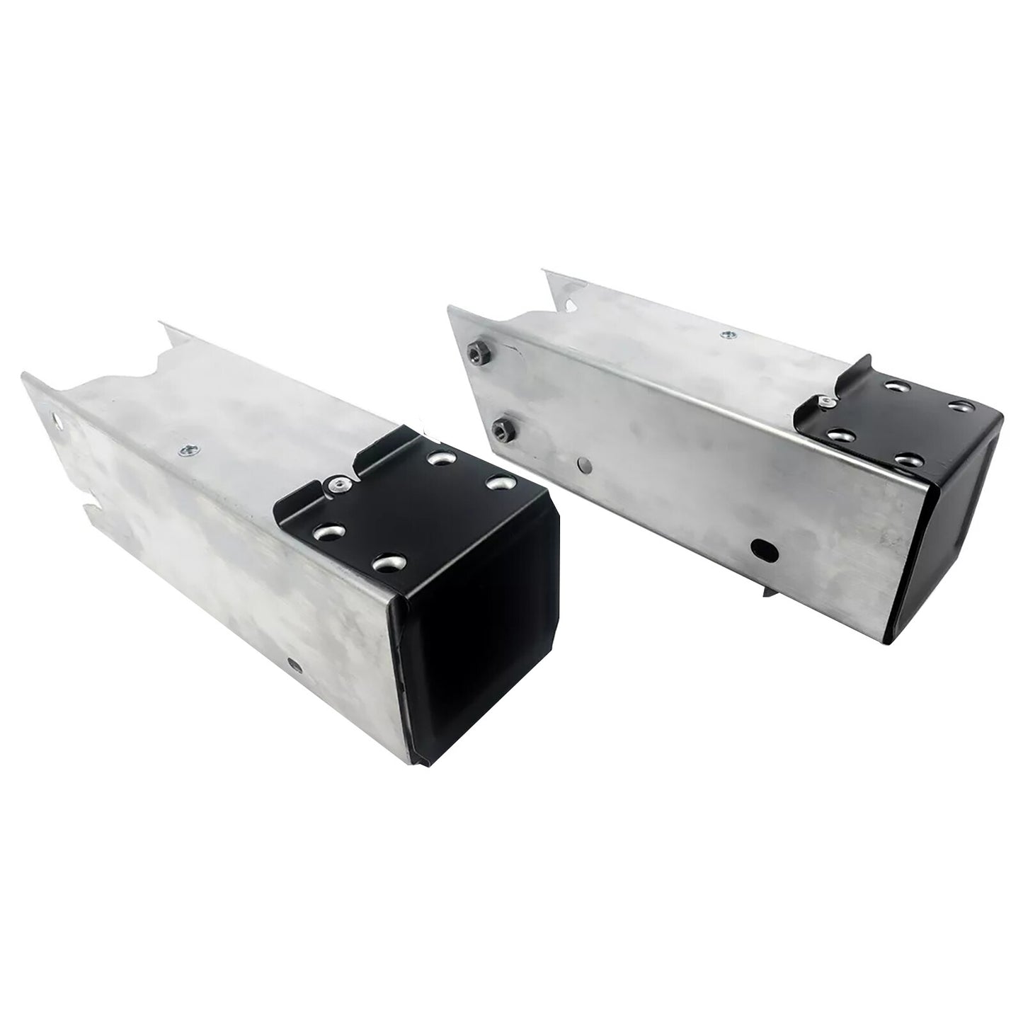 2PCS L+R Fits for Tesla Model 3 2017-2023 Front Bumper Rail Extension Crush Can
