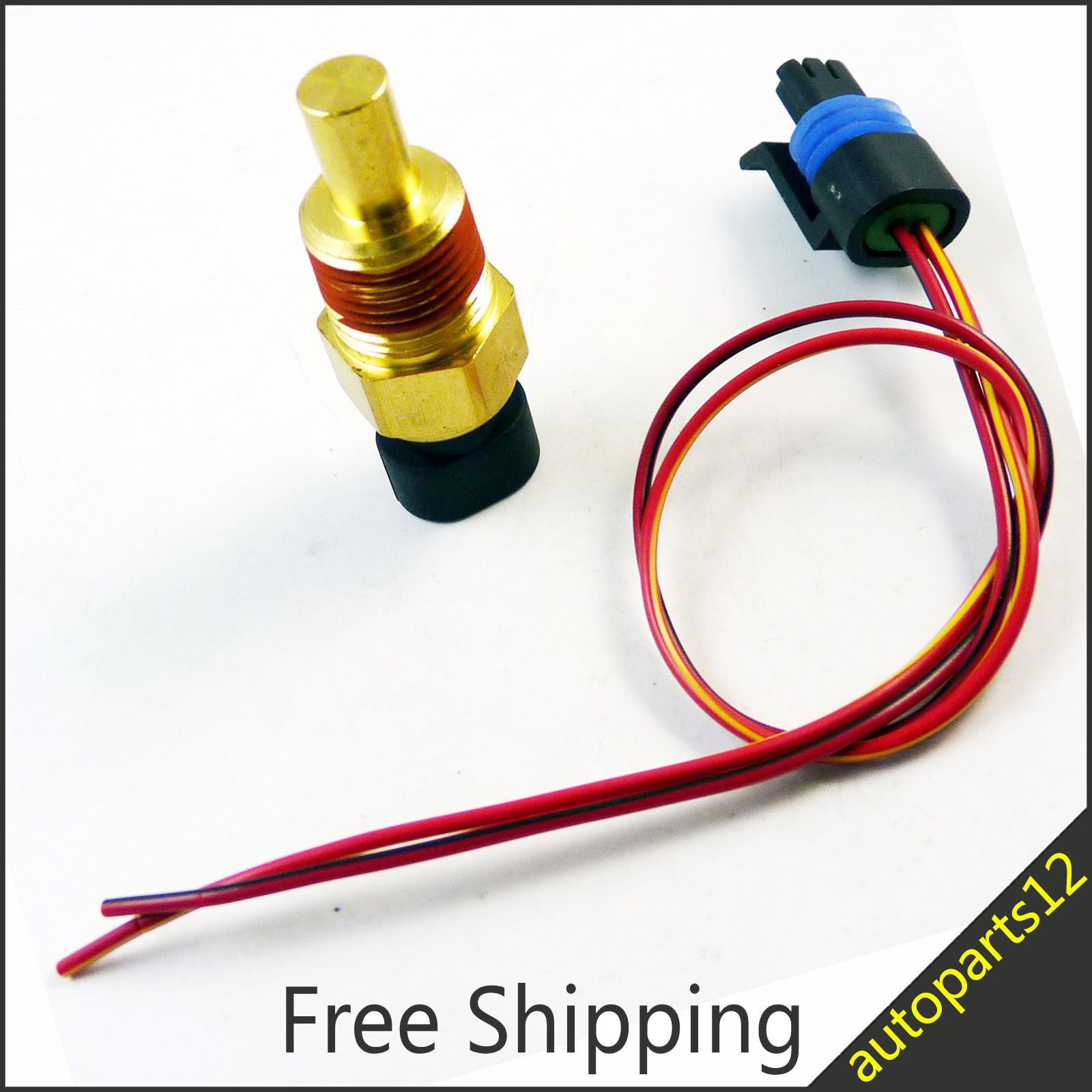 Coolant temperature sensor and connector tail for Buick Century for Cadillac Q