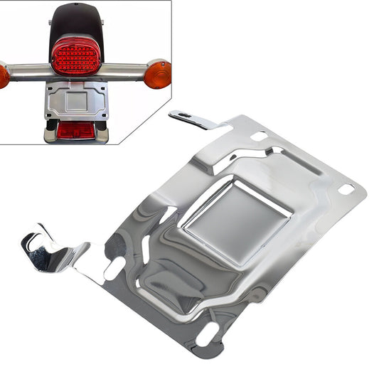 License Plate Relocation Mount Fit for Harley Heritage Softail Classic FLSTC 86-06