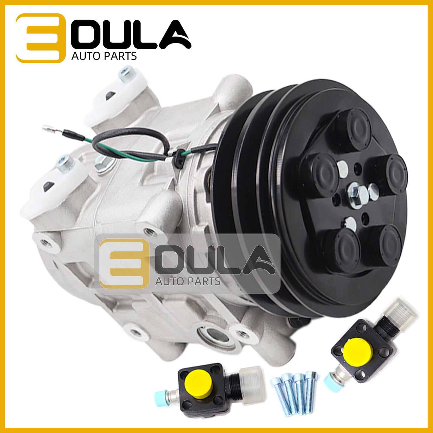 DKS32CH AC compressor with clutch suitable for Nissan Coaster for Mini buses TM31 24V