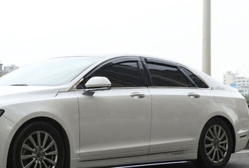 for Lincoln MKZ 2013-2020 Side Window Wind Visors Sun Rain Guard Vent Deflectors