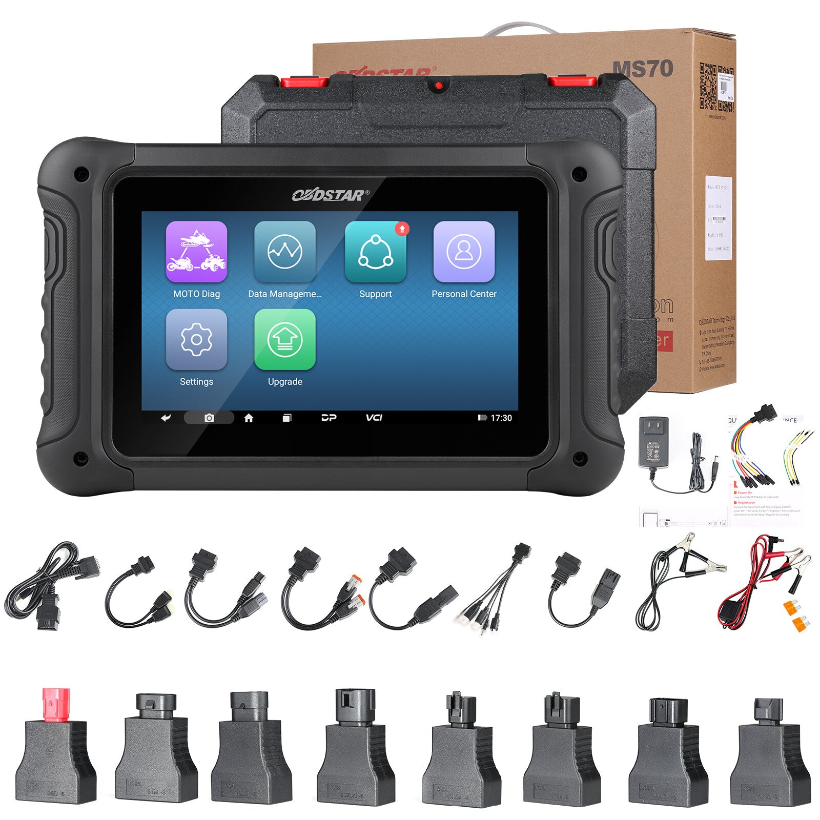 OBDSTAR MS70 New Generation Motorcycle Snow Mobile/ATV Scanner Diagnostic Tool