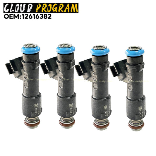 4-pack of fuel injectors for GMC for Canyon Colorado 2.9/3.7 12616382 v