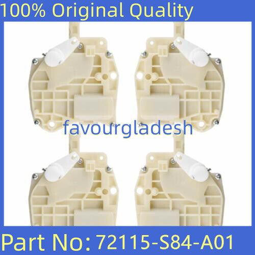 4 Sides Complete Set Power Door Lock Actuator Fit for Honda Accord for Civic Odyssey
