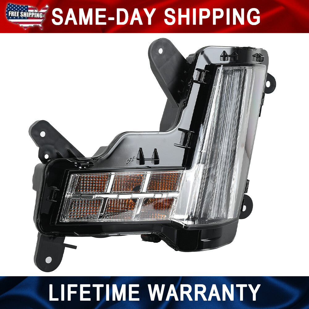 LED Bumper Fog Light Lamp For 2015-2020 for Cadillac for Escalade w/o Crash Brake Drive