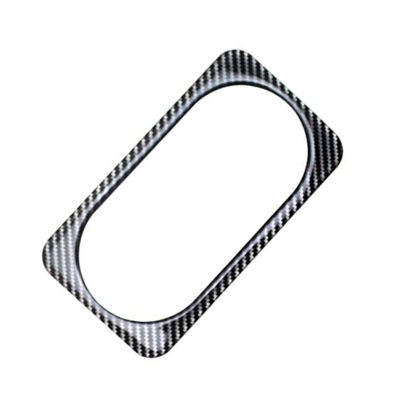 Rear Water Cup Holder Panel Trim 1 for Kia K3 Forte 2019-2022 Real Carbon Fiber