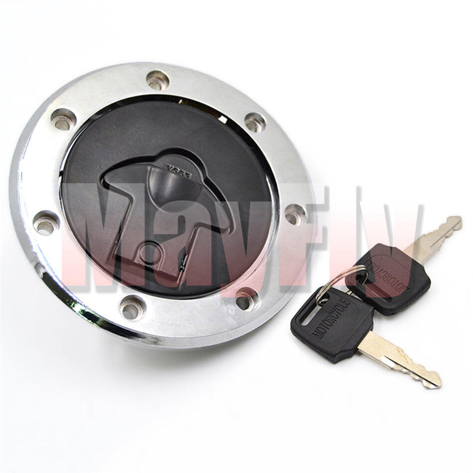 Fuel Gas Tank Cap Cover  Key Fit For 500/500R EX500 EX400 250R 600R 750R
