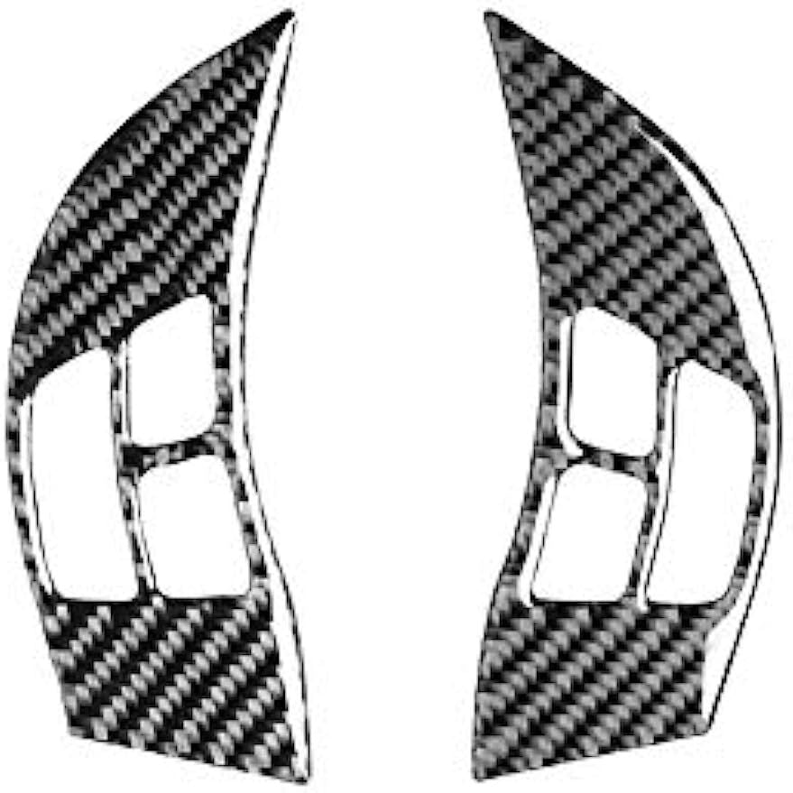Carbon fiber steering wheel trim sticker for Mazda RX8 2004-2008