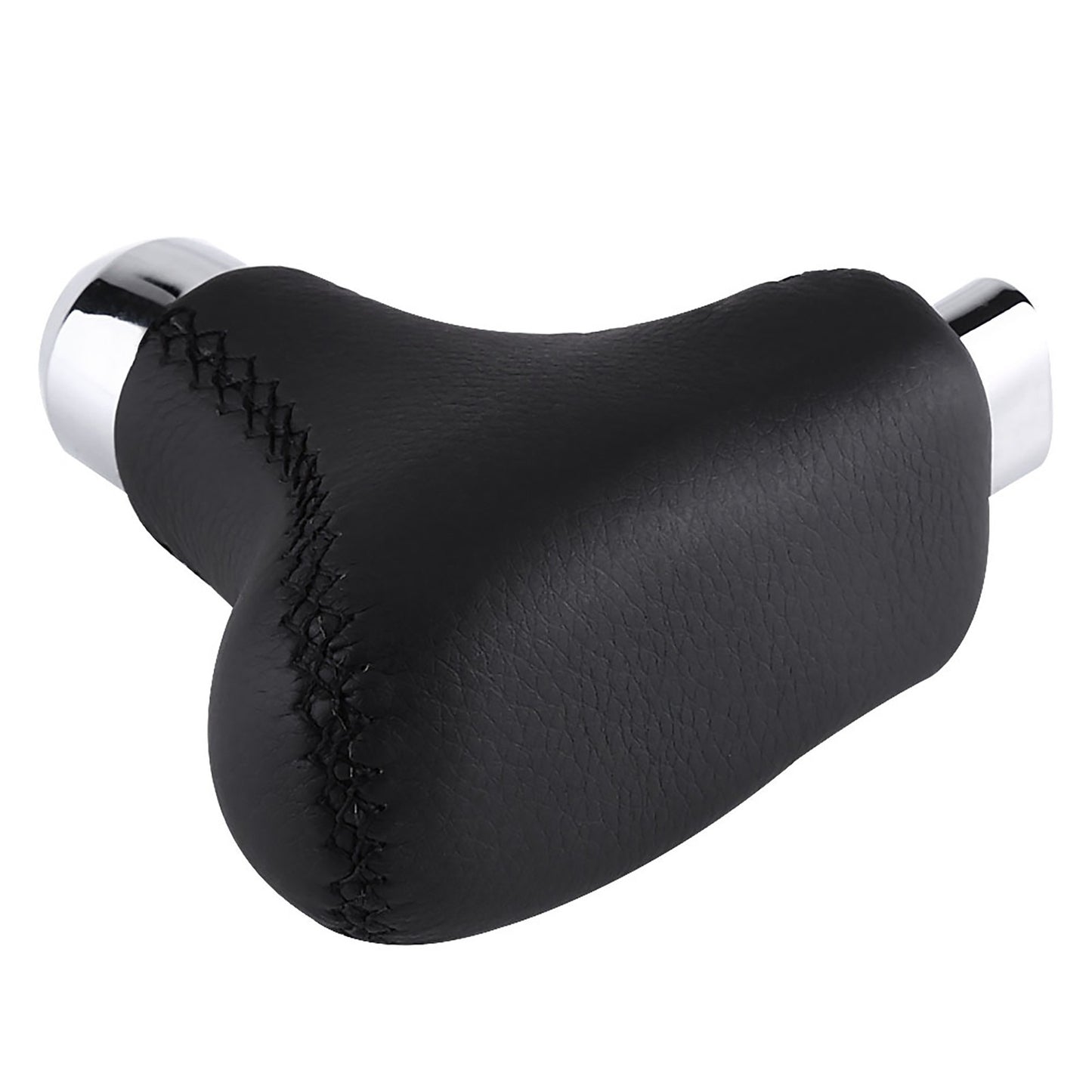 Gear Shift Knob Cover Hand-Stitched PU Leather Gear Shift Knob Cover Universal Q