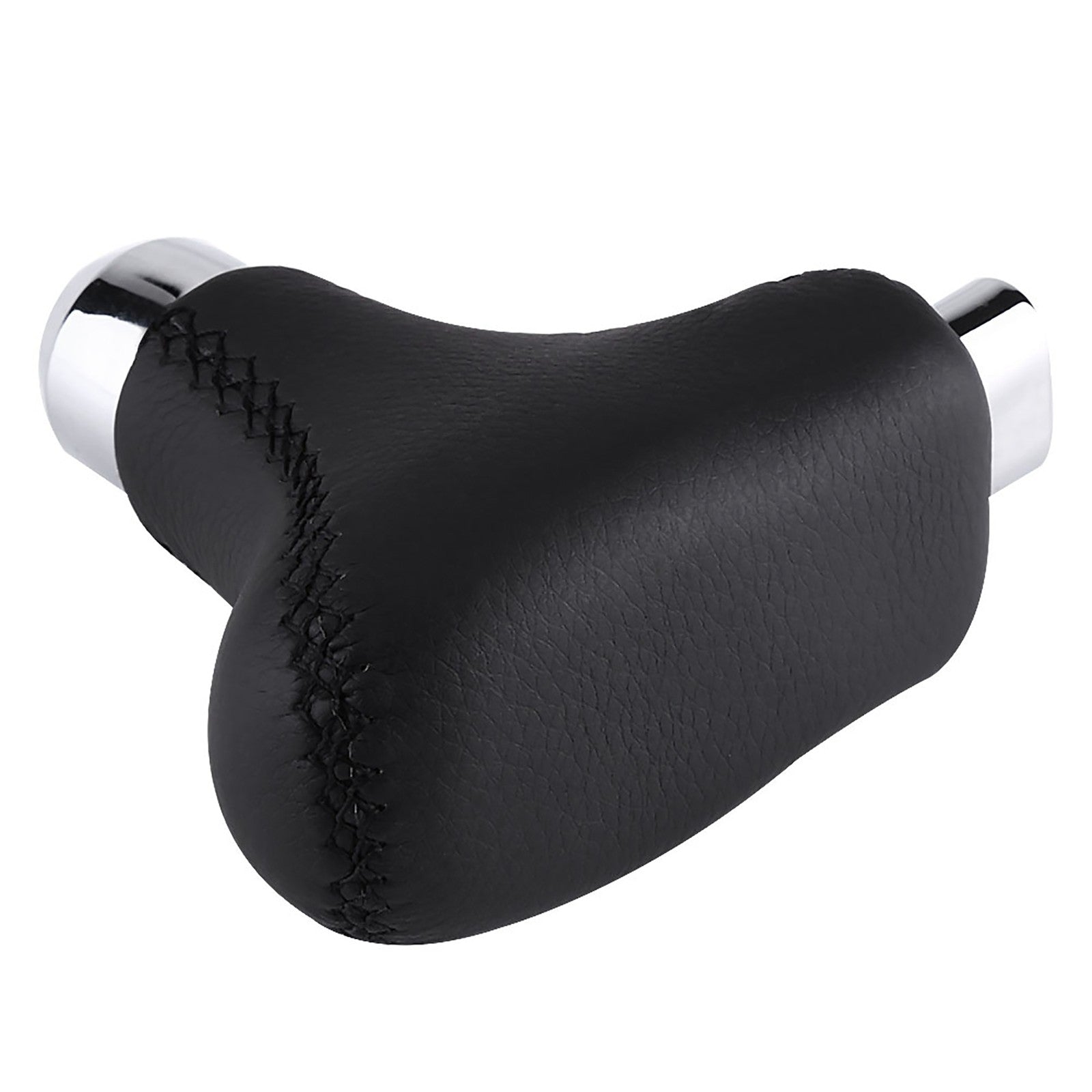 Gear Shift Knob Cover Hand-Stitched PU Leather Gear Shift Knob Cover Universal Q