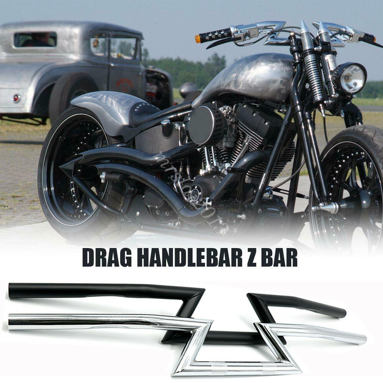 Motorcycle 7/8Handlebar Z Drag Bars for Yamaha for Suzuki for Honda for Harley Cafe Racer Q