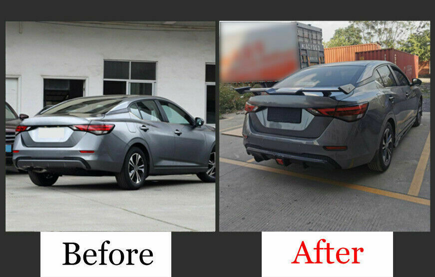 Carbon Fiber Sports Trunk Spoiler Tail Wing for Nissan Sentra Sylphy 2020-2023