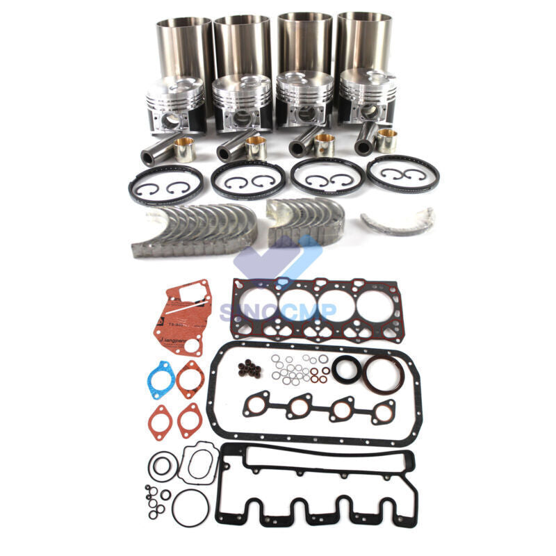 Engine Rebuild kit 4LE1 for Isuzu Hitachi JCB John Deer Excavator Piston No.8760