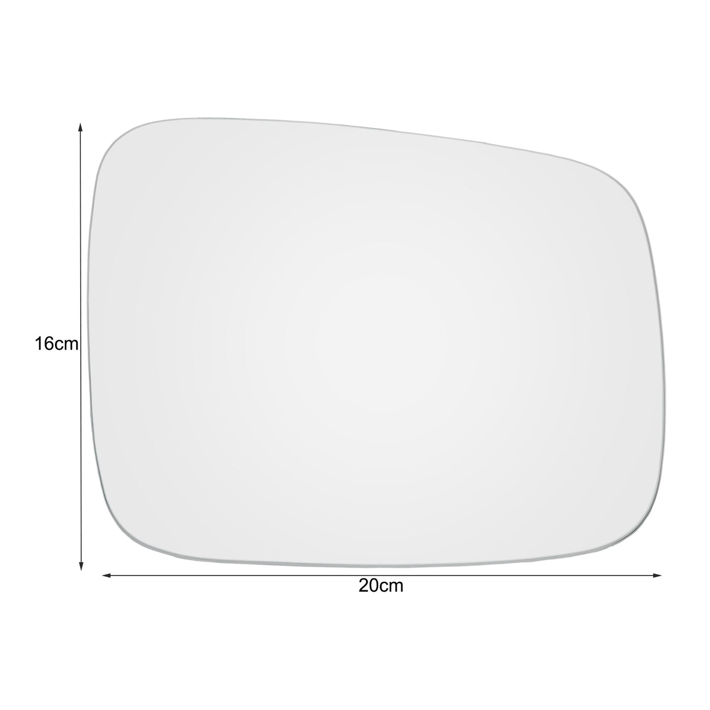 Convex Wing Mirror Glass for VW Transporter T4 Van 90-03 Right passenger offside Q