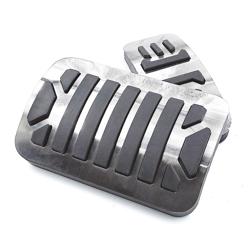 Stainless Steel Car Brake Gas Pedals Protection Cover for Jaguar XE XF XJ XJL Q