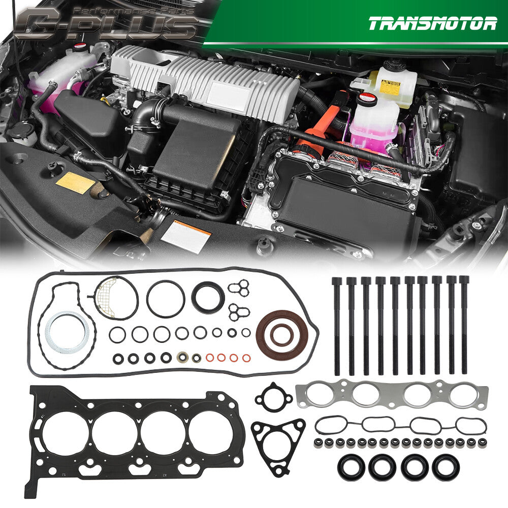 Head Gasket with Bolt Set for 2010 - 2015 for Prius V for Lexus CT200h 18L 2ZRFXE- v
