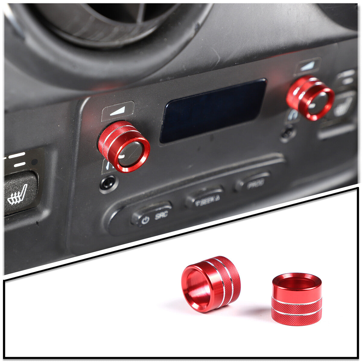 SILVER alloy exterior door wear, window sill scratch decoration suitable for ta FJ Cruiser 07-20 - v