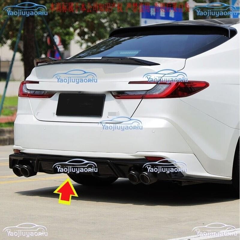 for Toyota for Camry 2025-2026 SE/XSE Glossy Black Rear Bumper Diffuser Lip Spoiler