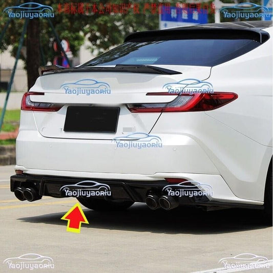 for Toyota for Camry 2025-2026 SE/XSE Glossy Black Rear Bumper Diffuser Lip Spoiler