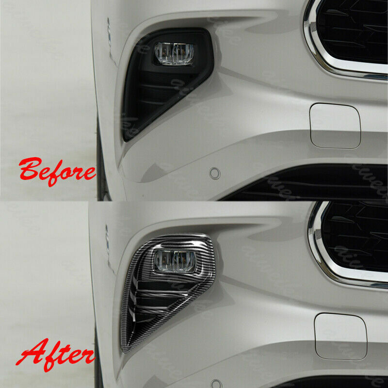 for Jetta Mk7 2019-2022 Real Carbon Fiber Inner Door Bowl Cover Trim v