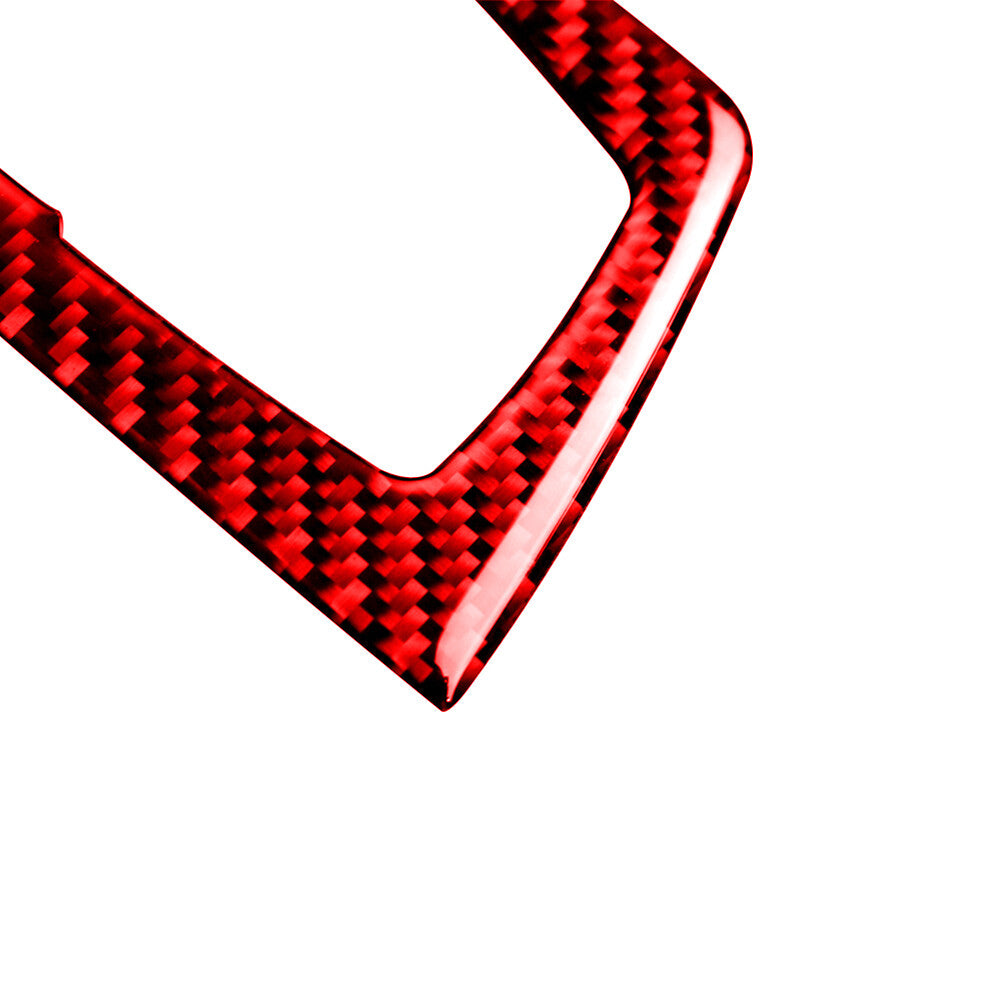 2Pcs Carbon Fiber Gear Shift Panel Frame Cover Trim For Matrix 2009-2014 v