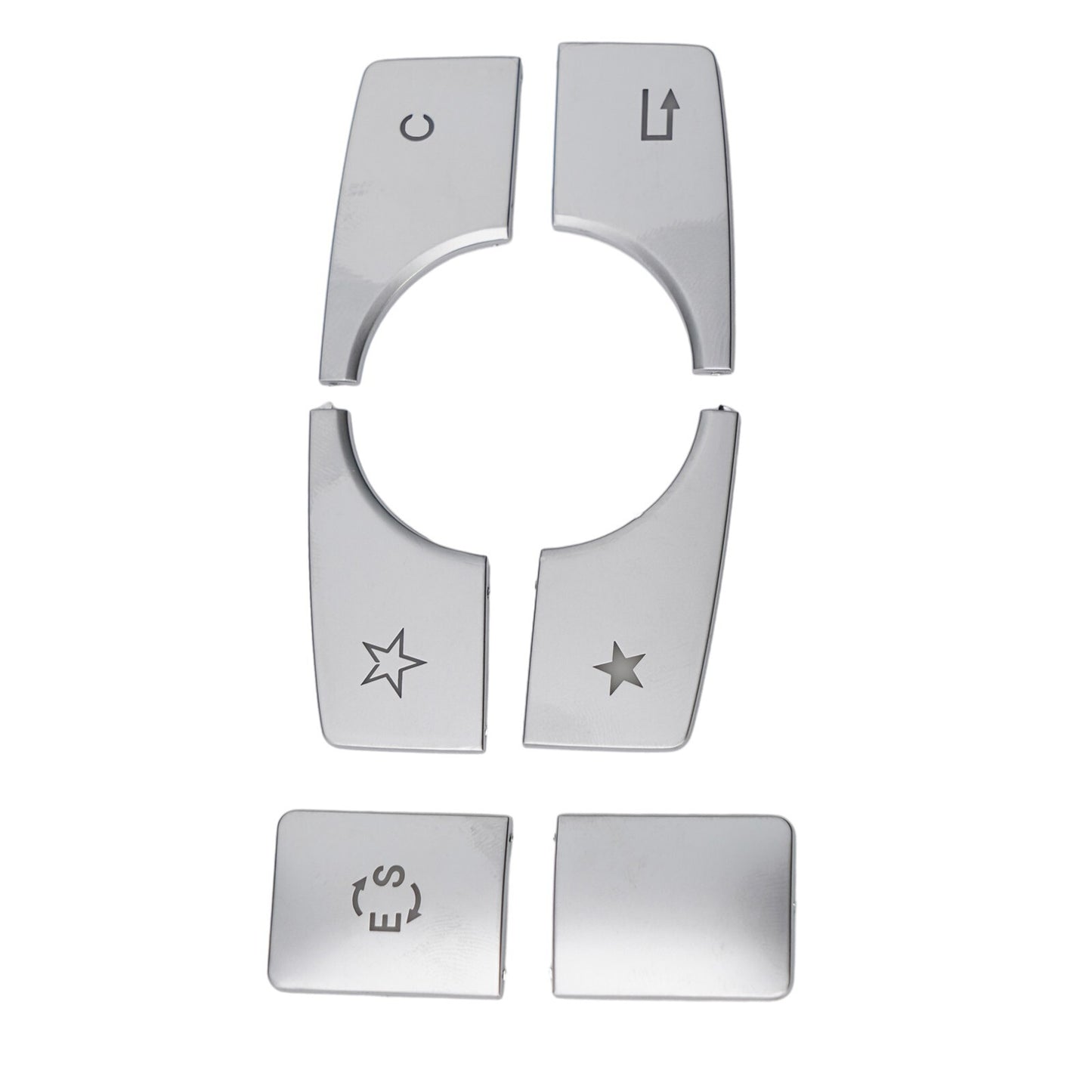 Plastic Center Console Button Cover for E Class W212