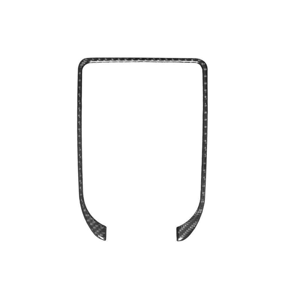 Carbon Fiber Side Tail Lamp Charging Port Panel Cover Trim For Model 3/Y v