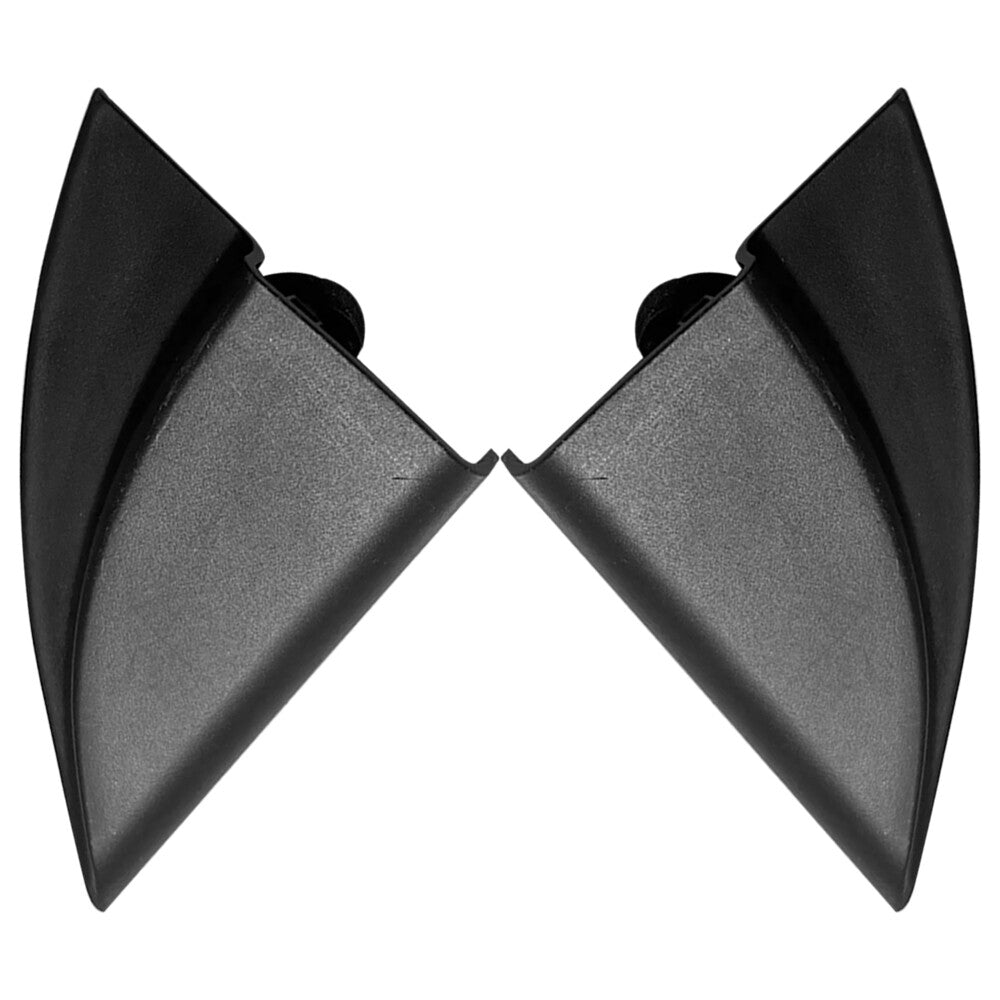 2Pcs Interior Corner Cover Trim Black for Elantra 2011-2014 Left+Right Side Q